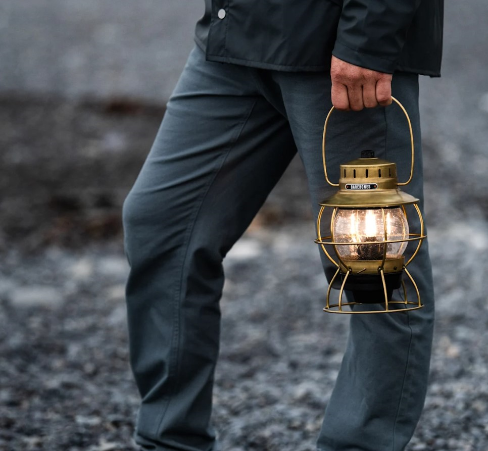 Barebones Railroad Lantern Industrial - BarebonesStore