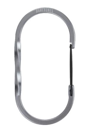 Barebones Wiregate Carabiner Large Gunmetal