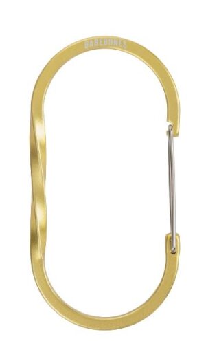Barebones Wiregate Carabiner Large Gold