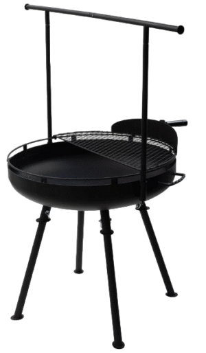 Barebones Cowboy Fire Pit Grill System