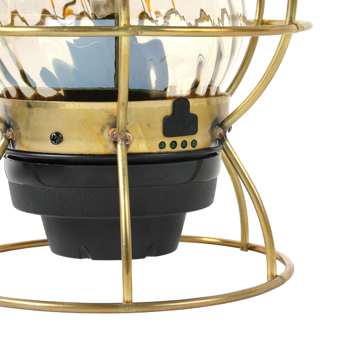 Barebones Railroad Lantern Industrial - BarebonesStores.com
