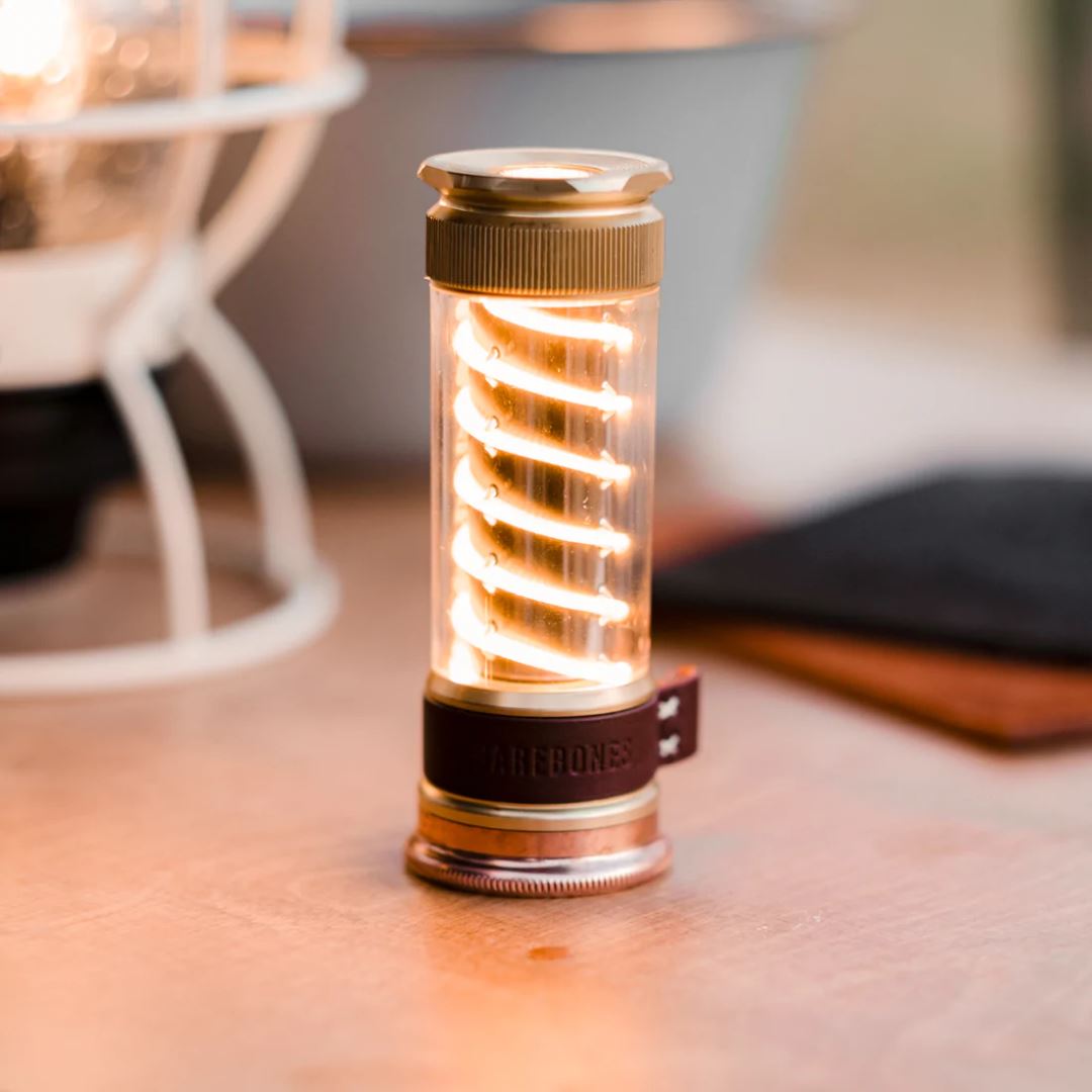 Barebones Edison Light Stick Brass