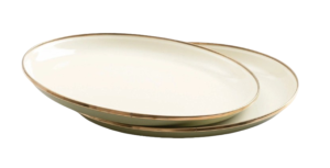 Barebones Enamel Small Plate set