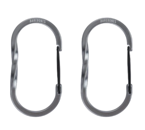 Barebones Wiregate Carabiner Medium Gunmetal