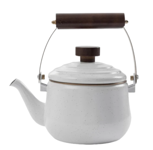 Barebones Enamel Teapot